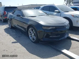2018 Chevrolet Camaro 1LT with VIN 1G1FB3DS6J0167524, listed as a IAAI auction lot 41583079 with 98,089 mi miles. Bid and sale history available at carsss.com. Image 1.