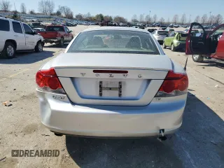 2006 Volvo C70 with VIN YV1MC68216J000944, listed as a Copart auction lot 48688765 with 146,247 mi miles and Salvage Title. Bid and sale history available at carsss.com. Image 6.