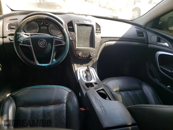 2012 Buick Regal Premium 1 with VIN 2G4GS5EK9C9132535, listed as a Copart auction lot 56859435 with 195,036 mi miles and Salvage title. Bid and sale history available at DreamBid. Image 8.