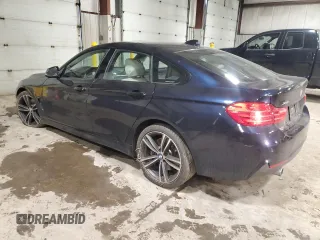 2015 BMW 4 Series 435i xDrive with VIN WBA4B3C55FGV48268, listed as a Copart auction lot 43822075 with 109,949 mi miles and Salvage Title. Bid and sale history available at DreamBid. Image 2.