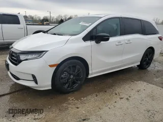 2023 Honda Odyssey Sport z VIN 5FNRL6H72PB056567, wystawiony jako Copart lot #52538595 z przebiegiem 56 612 mil mil oraz Szkoda całkowita • Salvage title. Historia ofert i sprzedaży dostępna na DreamBid. Obrazek 1.