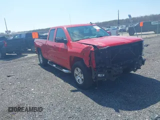 2015 Chevrolet Silverado 1500 LT with VIN 1GCVKREC7FZ375685, listed as a IAAI auction lot 41917504 with 107,572 mi miles. Bid and sale history available at carsss.com. Image 1.
