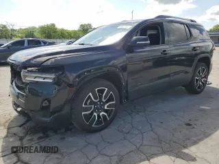 2021 GMC Acadia SLE z VIN 1GKKNKLS9MZ104916, wystawiony jako Copart lot #53322165 z przebiegiem 43 810 mil mil oraz Szkoda całkowita • Salvage title. Historia ofert i sprzedaży dostępna na DreamBid. Obrazek 1.