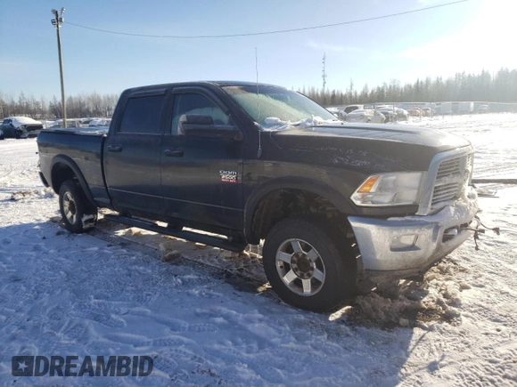 2012 Ram 2500 Big Horn with VIN 3C6UD5DL6CG176839, listed as a Copart auction lot 86061084 with 329,654 mi miles and Salvage Title. Bid and sale history available at carsss.com. Image 4.