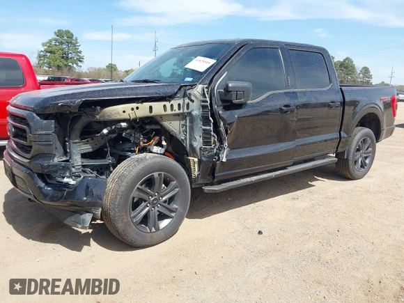 2023 Ford F-150 XL with VIN 1FTFW1E88PKG19831, listed as a IAAI auction lot 41828589 with 12,786 mi miles and . Bid and sale history available at carsss.com. Image 18.