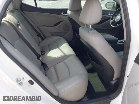2015 Kia Optima EX with VIN 5XXGN4A72FG414486, listed as a IAAI auction lot 41870529 with 119,029 mi miles. Bid and sale history available at carsss.com. Image 8.