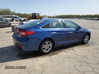2017 Hyundai Sonata 2.4L with VIN 5NPE24AF3HH507211, listed as a Copart auction lot 51183995 with 107,073 mi miles and Salvage Title. Bid and sale history available at carsss.com. Image 3.