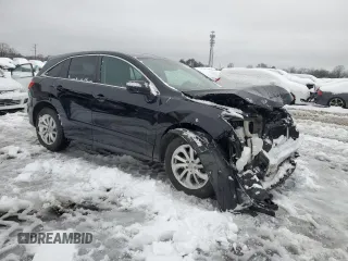 2017 Acura RDX with VIN 5J8TB3H39HL023215, listed as a Copart auction lot 41376155 with 49,459 mi miles and Salvage Title. Bid and sale history available at carsss.com. Image 4.