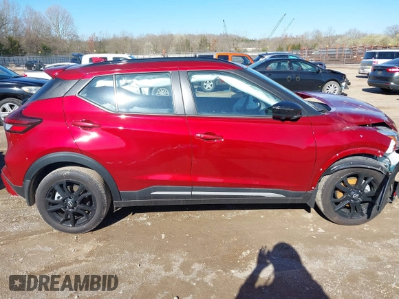 2024 Nissan Kicks SR with VIN 3N1CP5DV1RL560916, listed as a IAAI auction lot 41811494 with 2,133 mi miles and . Bid and sale history available at carsss.com. Image 13.
