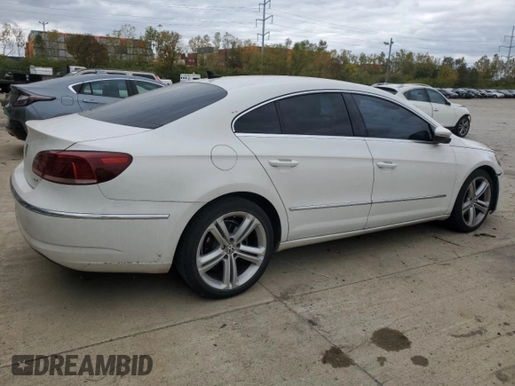 2013 Volkswagen CC R-Line with VIN WVWBP7AN9DE558235, listed as a Copart auction lot 75938074 with 168,019 mi miles and Clean Title. Bid and sale history available at carsss.com. Image 3.