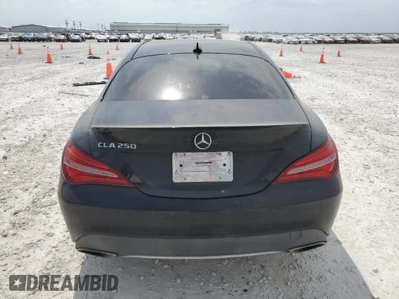 2018 Mercedes-Benz CLA with VIN WDDSJ4EB6JN686613, listed as a Copart auction lot 53536225 with 45,368 mi miles and Salvage Title. Bid and sale history available at carsss.com. Image 6.