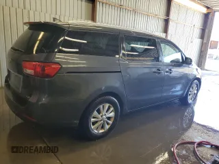 2016 Kia Sedona LX with VIN KNDMB5C13G6192227, listed as a Copart auction lot 54204705 with 148,080 mi miles and Salvage Title. Bid and sale history available at DreamBid. Image 3.