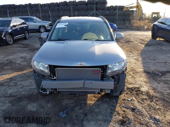 2017 Jeep Compass High Altitude with VIN 1C4NJDEB3HD100084, listed as a IAAI auction lot 41590905 with 57,225 mi miles and . Bid and sale history available at DreamBid. Image 13.