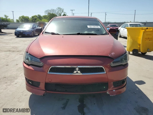 2010 Mitsubishi Lancer ES with VIN JA32U2FUXAU005329, listed as a Copart auction lot 52176725 with 140,355 mi miles and Salvage Title. Bid and sale history available at carsss.com. Image 5.