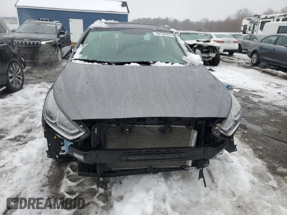 2019 Hyundai Sonata SEL with VIN 5NPE34AF9KH814791, listed as a Copart auction lot 44158555 with 54,496 mi miles and Salvage Title. Bid and sale history available at DreamBid. Image 5.