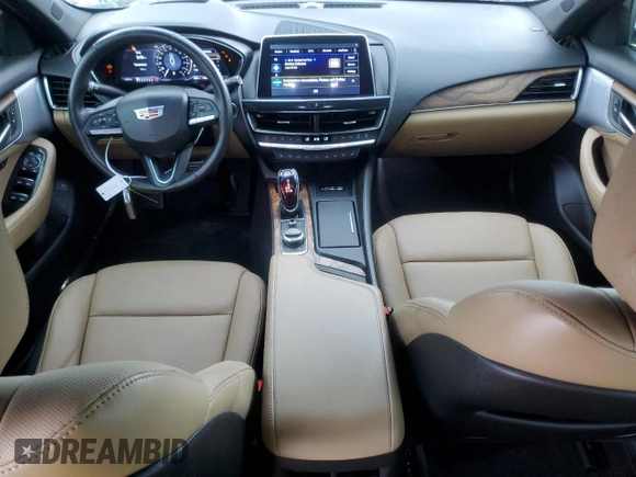 2024 Cadillac CT5 Premium Luxury with VIN 1G6DN5RK1R0119535, listed as a Copart auction lot 55087825 with 16,459 mi miles and Salvage Title. Bid and sale history available at DreamBid. Image 8.