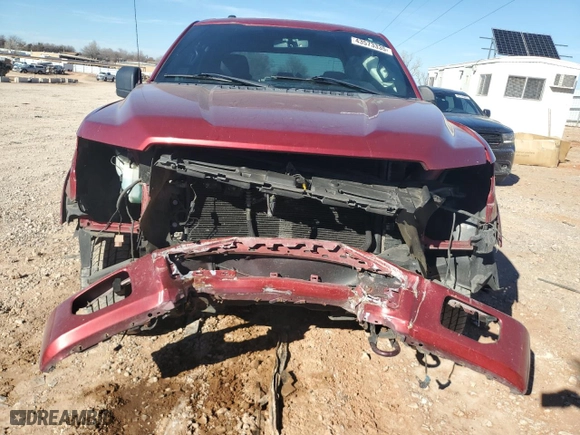 2015 Ford F-150 XLT w/HD Payload Pkg with VIN 1FTFW1EF3FFB02619, listed as a Copart auction lot 43573335 with 294,644 mi miles and Salvage Title. Bid and sale history available at carsss.com. Image 5.
