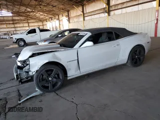 2011 Chevrolet Camaro 1LT z VIN 2G1FB3DD4B9201758, wystawiony jako Copart lot #50742085 z przebiegiem Nie podano mil oraz Szkoda całkowita • Salvage title. Historia ofert i sprzedaży dostępna na DreamBid. Obrazek 1.