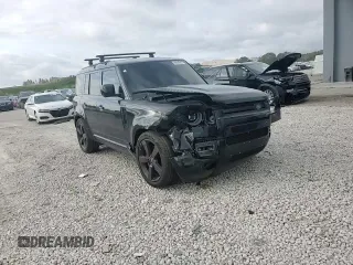 2024 Land Rover Defender X with VIN SALEXEEU0R2261987, listed as a Copart auction lot 46060625 with 5,062 mi miles and Salvage title. Bid and sale history available at DreamBid. Image 11.