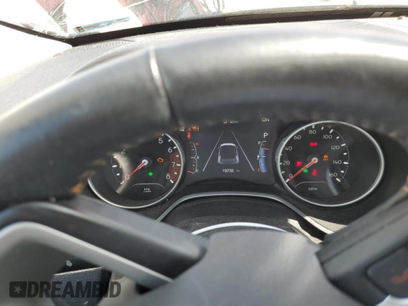 2021 Jeep Compass Limited with VIN 3C4NJDCB2MT504338, listed as a Copart auction lot 55985595 with 19,735 mi miles and Salvage Title. Bid and sale history available at DreamBid. Image 9.