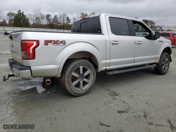 2016 Ford F-150 XLT with VIN 1FTEW1EF8GFC04821, listed as a Copart auction lot 81315634 with 84,695 mi miles and Salvage Title. Bid and sale history available at carsss.com. Image 3.