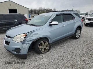 2014 Chevrolet Equinox LT with VIN 2GNFLBE33E6117383, listed as a Copart auction lot 52500605 with 134,719 mi miles and Salvage Title. Bid and sale history available at carsss.com. Image 1.