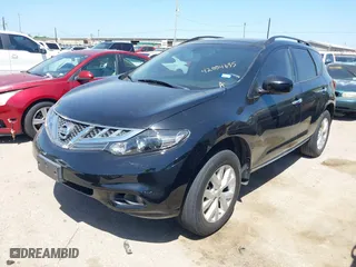 2013 Nissan Murano LE with VIN JN8AZ1MU1DW212796, listed as a IAAI auction lot 42004635 with 184,670 mi miles. Bid and sale history available at carsss.com. Image 2.