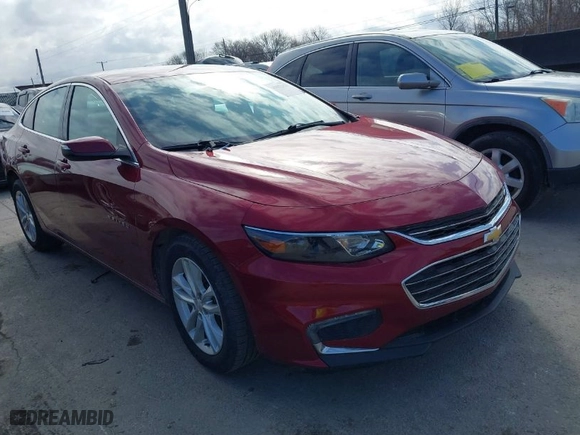 2017 Chevrolet Malibu LT with VIN 1G1ZE5ST8HF155619, listed as a IAAI auction lot 41857613 with 99,295 mi miles. Bid and sale history available at carsss.com. Image 1.