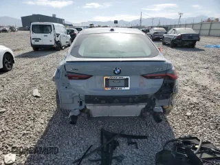 2024 BMW 4 Series 430i xDrive with VIN WBA73AV06RFP78458, listed as a Copart auction lot 55664535 with 27,665 mi miles and Salvage title. Bid and sale history available at DreamBid. Image 5.