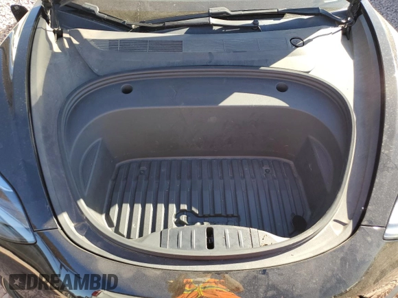 2021 Tesla Model 3 Standard Range Plus with VIN 5YJ3E1EA3MF996701, listed as a Copart auction lot 47013195 with 34,177 mi miles and Salvage Title. Bid and sale history available at carsss.com. Image 12.