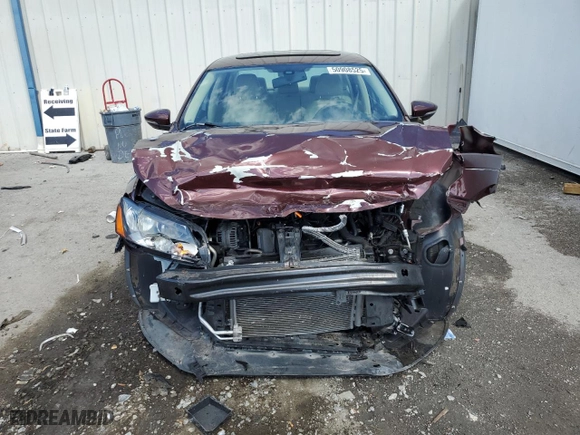 2012 Volkswagen Passat SE with VIN 1VWBH7A32CC066147, listed as a Copart auction lot 50908525 with 0 mi miles and Salvage Title. Bid and sale history available at carsss.com. Image 5.