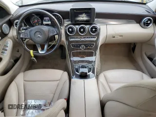 2015 Mercedes-Benz C-Class C 300 Luxury with VIN 55SWF4KB9FU037071, listed as a Copart auction lot 48776545 with 105,134 mi miles and Salvage Title. Bid and sale history available at carsss.com. Image 8.