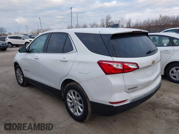 2020 Chevrolet Equinox LT z VIN 3GNAXKEV9LS553766, wystawiony jako IAAI lot #41395065 z przebiegiem 123 219 mil mil oraz . Historia ofert i sprzedaży dostępna na DreamBid. Obrazek 3.