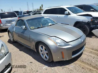 2005 Nissan 350Z Touring z VIN JN1AZ36A45M752783, wystawiony jako Copart lot #52625065 z przebiegiem 56 385 mil mil oraz Czysty tytuł • Clean title. Historia ofert i sprzedaży dostępna na DreamBid. Obrazek 4.
