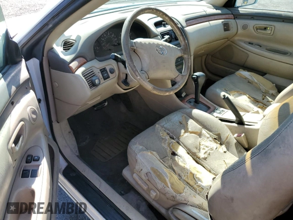 2002 Toyota Solara SE with VIN 2T1FF28P82C560265, listed as a Copart auction lot 47991925 with 219,776 mi miles and Clean Title. Bid and sale history available at DreamBid. Image 8.