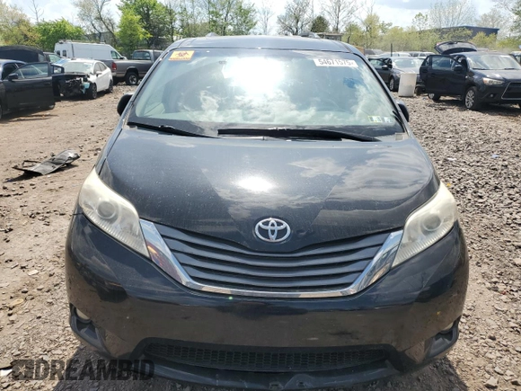 2011 Toyota Sienna XLE AAS with VIN 5TDYK3DC8BS019513, listed as a Copart auction lot 54671575 with 149,633 mi miles and Salvage Title. Bid and sale history available at DreamBid. Image 5.