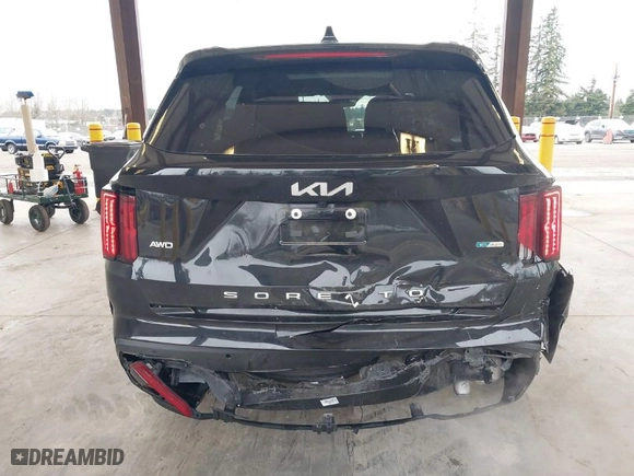 2022 Kia Sorento Plug-In Hybrid SX Prestige with VIN KNDRMDLH4N5110077, listed as a IAAI auction lot 41760167 with 26,732 mi miles. Bid and sale history available at carsss.com. Image 16.
