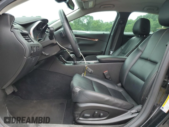 2018 Chevrolet Impala LT with VIN 2G1105S36J9144533, listed as a Copart auction lot 53897875 with 100,956 mi miles and Salvage Title. Bid and sale history available at DreamBid. Image 7.