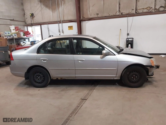 2003 Honda Civic EX with VIN 1HGES26753L012312, listed as a IAAI auction lot 41510069 with 207,403 mi miles. Bid and sale history available at carsss.com. Image 13.