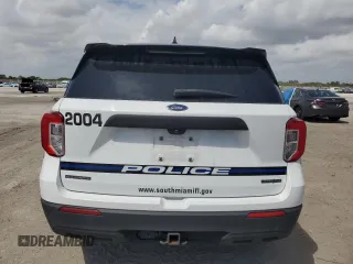 2020 Ford Police Interceptor Utility z VIN 1FM5K8AW7LGA55408, wystawiony jako Copart lot #51137325 z przebiegiem 47 670 mil mil oraz Nie do naprawy • Non repairable. Historia ofert i sprzedaży dostępna na DreamBid. Obrazek 6.