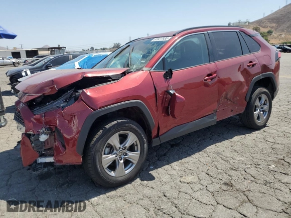2023 Toyota RAV4 XLE with VIN 2T3W1RFV4PW267940, listed as a Copart auction lot 61827935 with 63,356 mi miles and Salvage title. Bid and sale history available at DreamBid. Image 1.