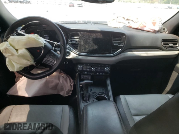 2021 Dodge Durango R/T with VIN 1C4SDJCT1MC662974, listed as a Copart auction lot 52632263 with 39,127 mi miles and Salvage Title. Bid and sale history available at DreamBid. Image 8.