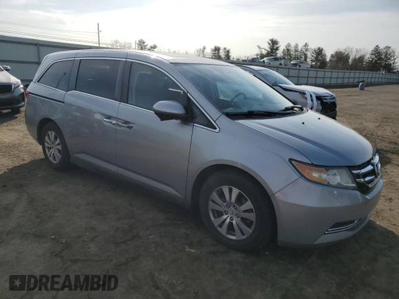 2016 Honda Odyssey EX-L with VIN 5FNRL5H69GB079216, listed as a Copart auction lot 48920895 with 65,289 mi miles and Salvage Title. Bid and sale history available at carsss.com. Image 4.