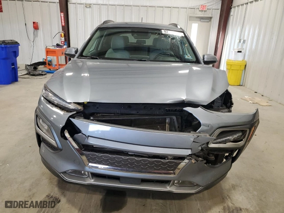 2018 Hyundai Kona Ultimate with VIN KM8K53A51JU134074, listed as a Copart auction lot 82484844 with 48,962 mi miles and Salvage Title. Bid and sale history available at carsss.com. Image 5.