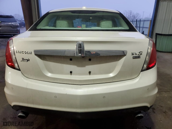 2009 Lincoln MKS with VIN 1LNHM94R89G602181, listed as a Copart auction lot 41791435 with 212,300 mi miles and Salvage Title. Bid and sale history available at carsss.com. Image 6.