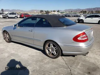 2005 Mercedes-Benz CLK-Class AMG with VIN WDBTK76G65T038017, listed as a Copart auction lot 84967084 with 121,163 mi miles and Clean Title. Bid and sale history available at carsss.com. Image 2.