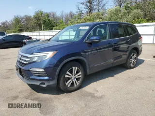 2016 Honda Pilot EX-L z VIN 5FNYF6H55GB068858, wystawiony jako Copart lot #60634805 z przebiegiem 83 121 mil mil oraz Szkoda całkowita • Salvage title. Historia ofert i sprzedaży dostępna na DreamBid. Obrazek 1.