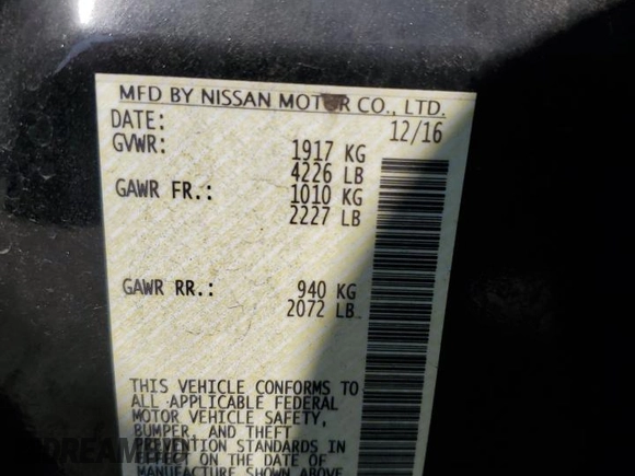 2017 Nissan Altima SV with VIN 1N4AL3AP7HC178576, listed as a Copart auction lot 65645005 with 145,106 mi miles and Clean title. Bid and sale history available at DreamBid. Image 12.