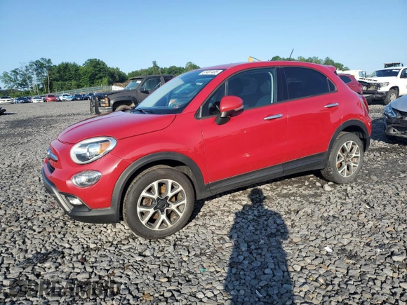 2016 FIAT 500X Trekking with VIN ZFBCFYCT4GP481228, listed as a Copart auction lot 61497485 with 123,614 mi miles and Clean title. Bid and sale history available at DreamBid. Image 1.