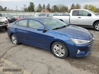 2020 Hyundai Elantra Value Edition with VIN 5NPD84LF0LH575806, listed as a Copart auction lot 53150585 with 110,135 mi miles and Clean Title. Bid and sale history available at carsss.com. Image 4.